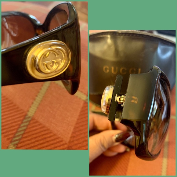 👑✅PRICE FIRM✅NO OFFERS 👑AUTHENTIC GUCCI Oversized Sunglasses. - Picture 5 of 16